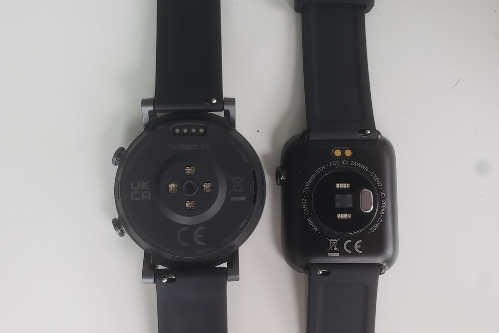 ticwatch e3 vs ticwatch gth