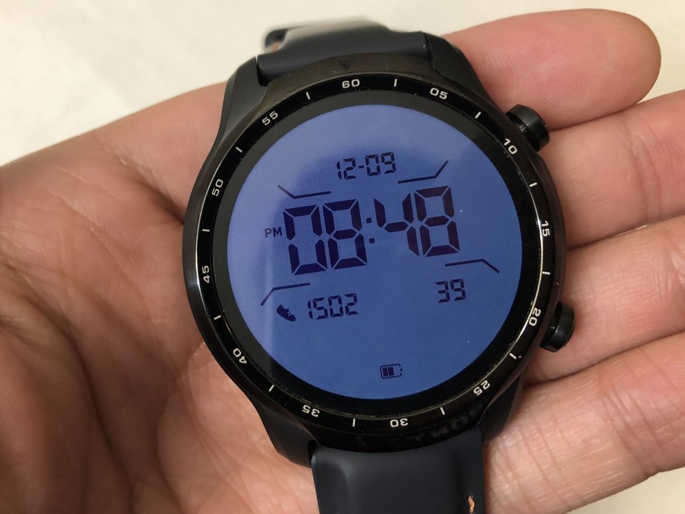 ticwatch pro 3 dual layer screen