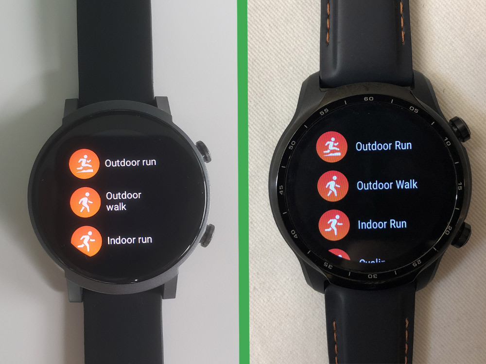 ticwatch e3 vs ticwatch pro 3 exercise