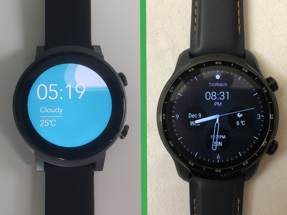 ticwatch e3 vs ticwatch pro 3