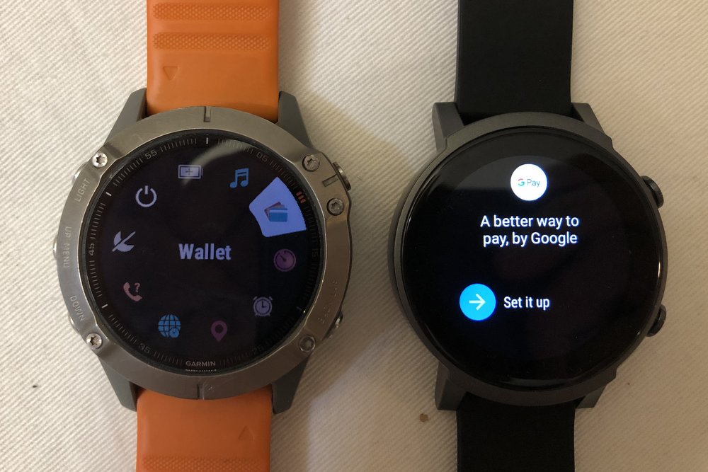 garmin fenix 6 vs ticwatch e3