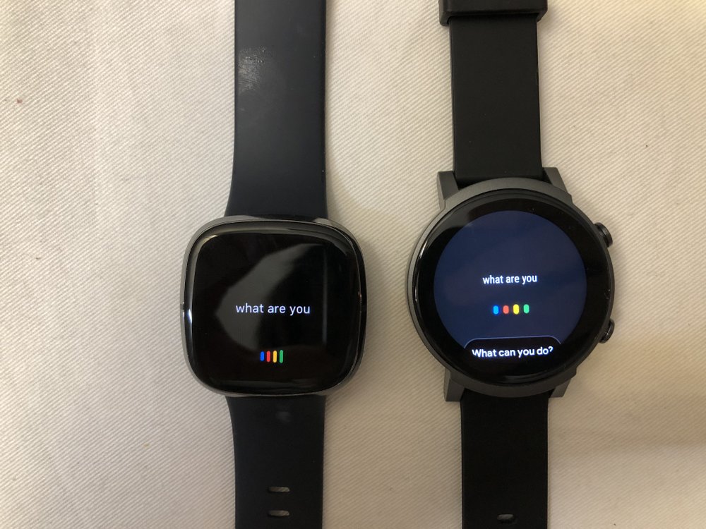 ticwatch e3 vs fitbit sense