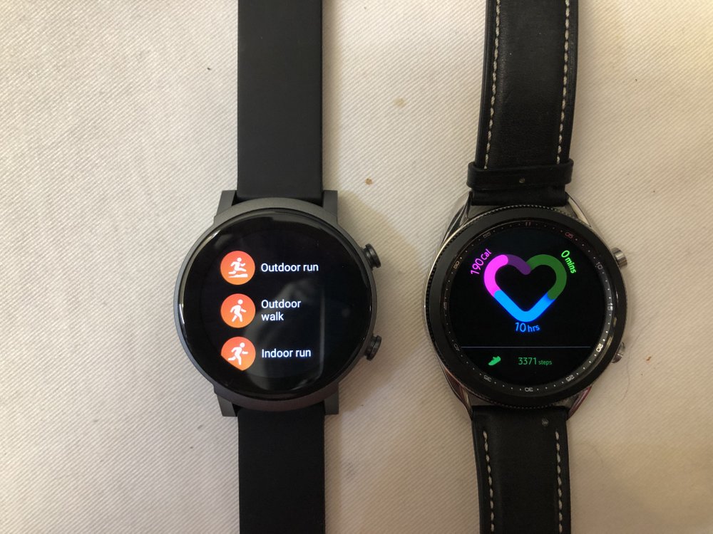 ticwatch e3 vs samsung galaxy watch 3