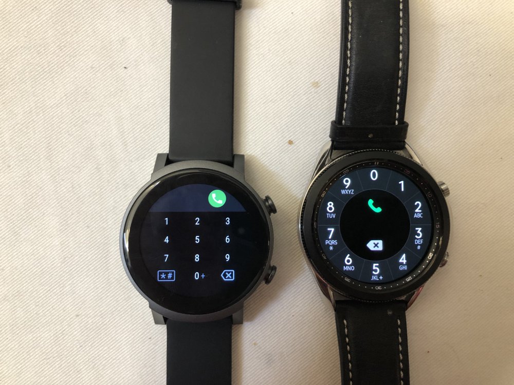ticwatch e3 vs samsung galaxy watch 3