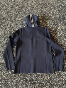 Rear view of the Elgin Knit Hoody by Canada Goose