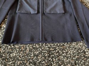 Buttom hem of Elgin Knit Hoody by Canada Goose