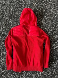 Rear Canada Goose HyBridge Knit Hoody