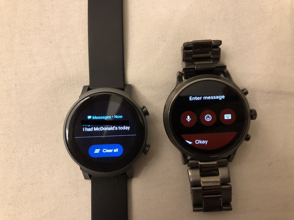 Ticwatch E3 vs Fossil Gen 5 Carlyle