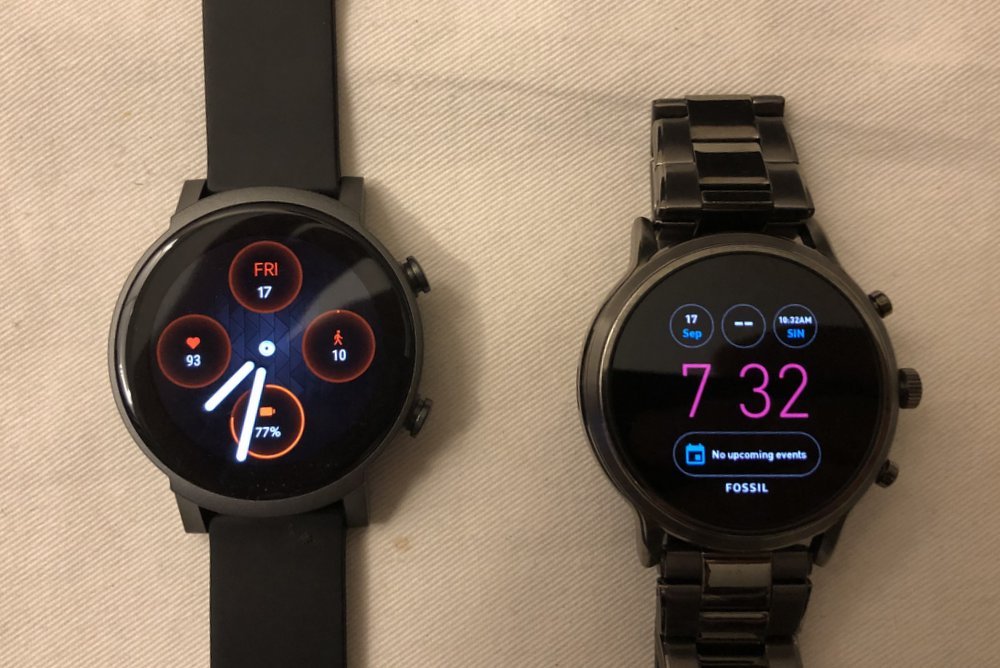 Ticwatch E3 vs Fossil Gen 5 Carlyle