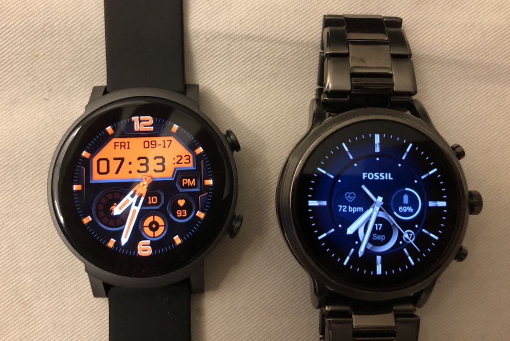 Ticwatch E3 vs Fossil Gen 5 Carlyle