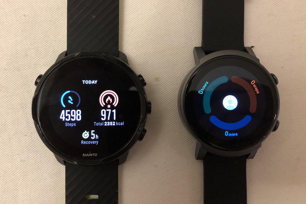 ticwatch e3 vs suunto 7