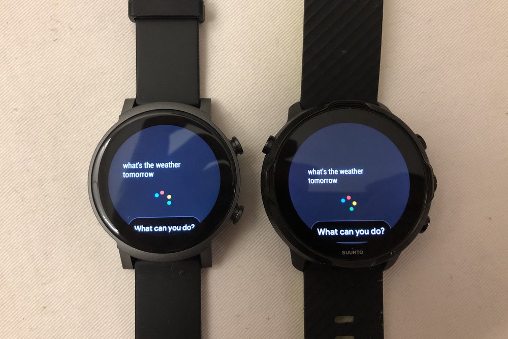 ticwatch e3 vs suunto 7